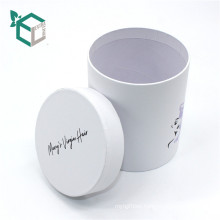 CMYK printing panton white art paper round paper tube box packaging